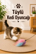 Tüylü Kedi Oyuncağı