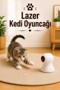 Lazer Kedi Oyuncağı