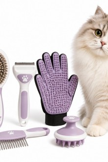 Kedi Tarağı ve Fırçası Kedi Tarağı ve Fırçası