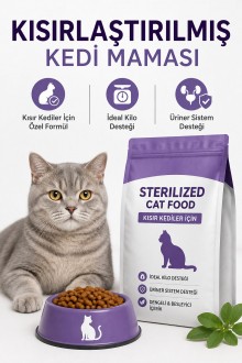 Kısırlaştırılmış Kedi Maması Kısırlaştırılmış Kedi Maması