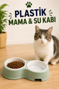 Plastik Mama ve Su Kabı