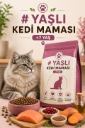 Yaşlı Kedi Maması / +7 Yaş