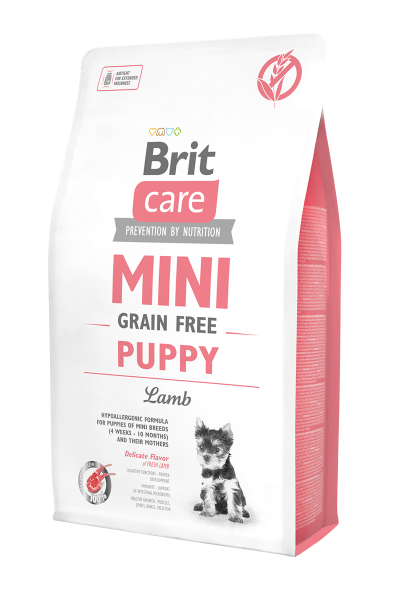 Brit Care Mini Puppy Tahılsız Hipoalerjenik Kuzu Etli Yavru Köpek Maması 7 Kg