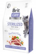 Brit Care Sterilized Weight Control Tahılsız Hipoalerjenik Taze Ördek ve Hindi Etli Kısırlaştırılmış Kedi Maması 2 Kg Brit Care Sterilized Weight Control Tahılsız Hipoalerjenik Taze Ördek ve Hindi Etli Kısırlaştırılmış Kedi Maması 2 Kg