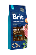 Brit Premium By Nature Hassas Sindirime Sahip Köpekler İçin, Kuzu Etli Kuru Mama 15 kg Brit Premium By Nature Hassas Sindirime Sahip Köpekler İçin, Kuzu Etli Kuru Mama 15 kg