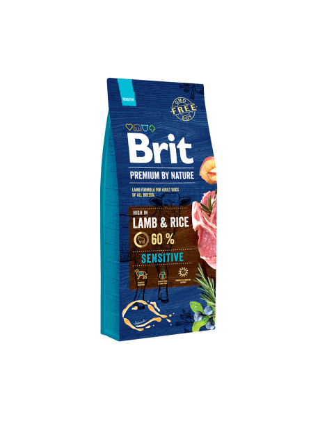 Brit Premium By Nature Hassas Sindirime Sahip Köpekler İçin, Kuzu Etli Kuru Mama 15 kg Brit Premium By Nature Hassas Sindirime Sahip Köpekler İçin, Kuzu Etli Kuru Mama 15 kg