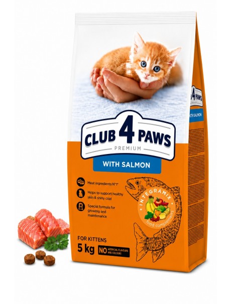 Club 4 Paws Somonlu Yavru Kedi Kuru Maması 5 kg