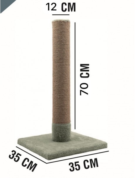 Kedi Tırmalama Direği 70 Cm – Kalın Direkli, Geniş Tabanlı Kedi Tırmalama Direği 70 Cm – Kalın Direkli, Geniş Tabanlı