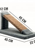 Kedi Tırmalama Rampası 45 Cm – 26 Cm Yükseklik Kedi Tırmalama Rampası 45 Cm – 26 Cm Yükseklik