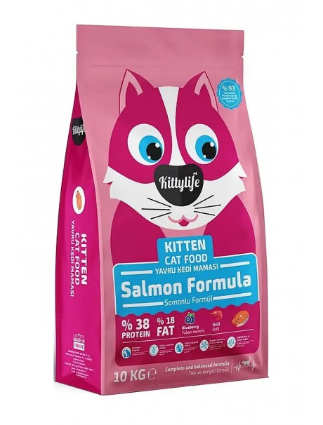 Kittylife Somonlu Yavru Kedi Maması 10 kg Kittylife Somonlu Yavru Kedi Maması 10 kg