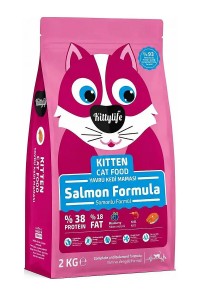 Kittylife Somonlu Yavru Kedi Maması 2 kg
