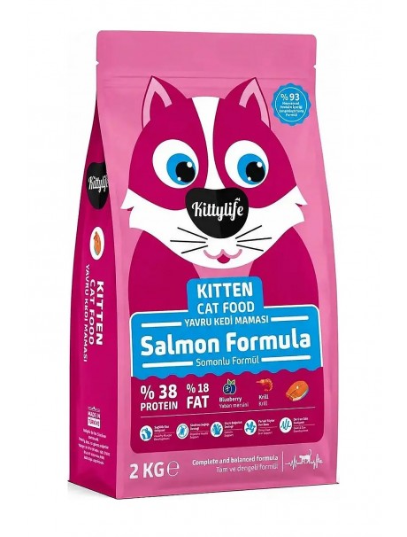 Kittylife Somonlu Yavru Kedi Maması 2 kg Kittylife Somonlu Yavru Kedi Maması 2 kg