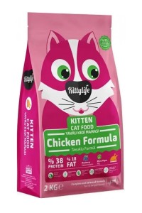 Kittylife Tavuklu Yavru Kedi Maması 2 kg