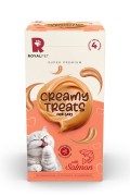 Royalpet Kediler İçin Somonlu Krema Ödül Maması 4x14 gr 56 gr