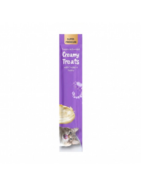 Royalpet Kediler İçin Tavuklu, Karidesli Krema Ödül Maması 4x14 gr 56 gr