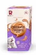 Royalpet Kediler İçin Tavuklu, Karidesli Krema Ödül Maması 4x14 gr 56 gr