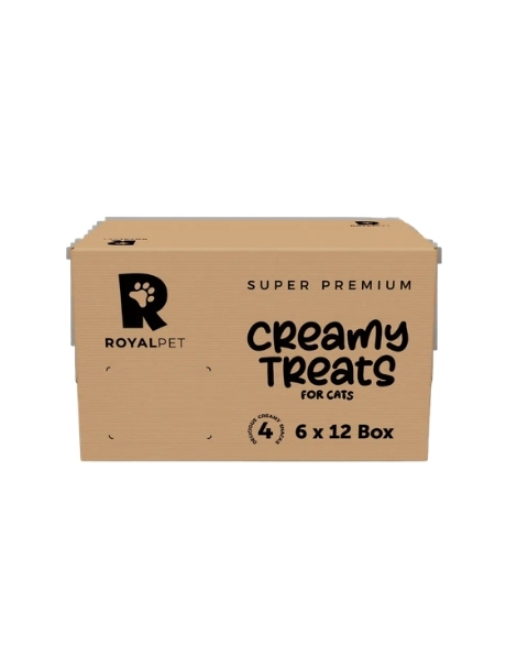 Royalpet Kediler İçin Tavuklu Krema Ödül Maması 4x14 gr 56 gr