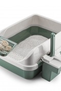 Tidy Haki Yeşil Geniş Aralıklı Küçük Kedi Kum Küreği 11x25,7x4,7 cm